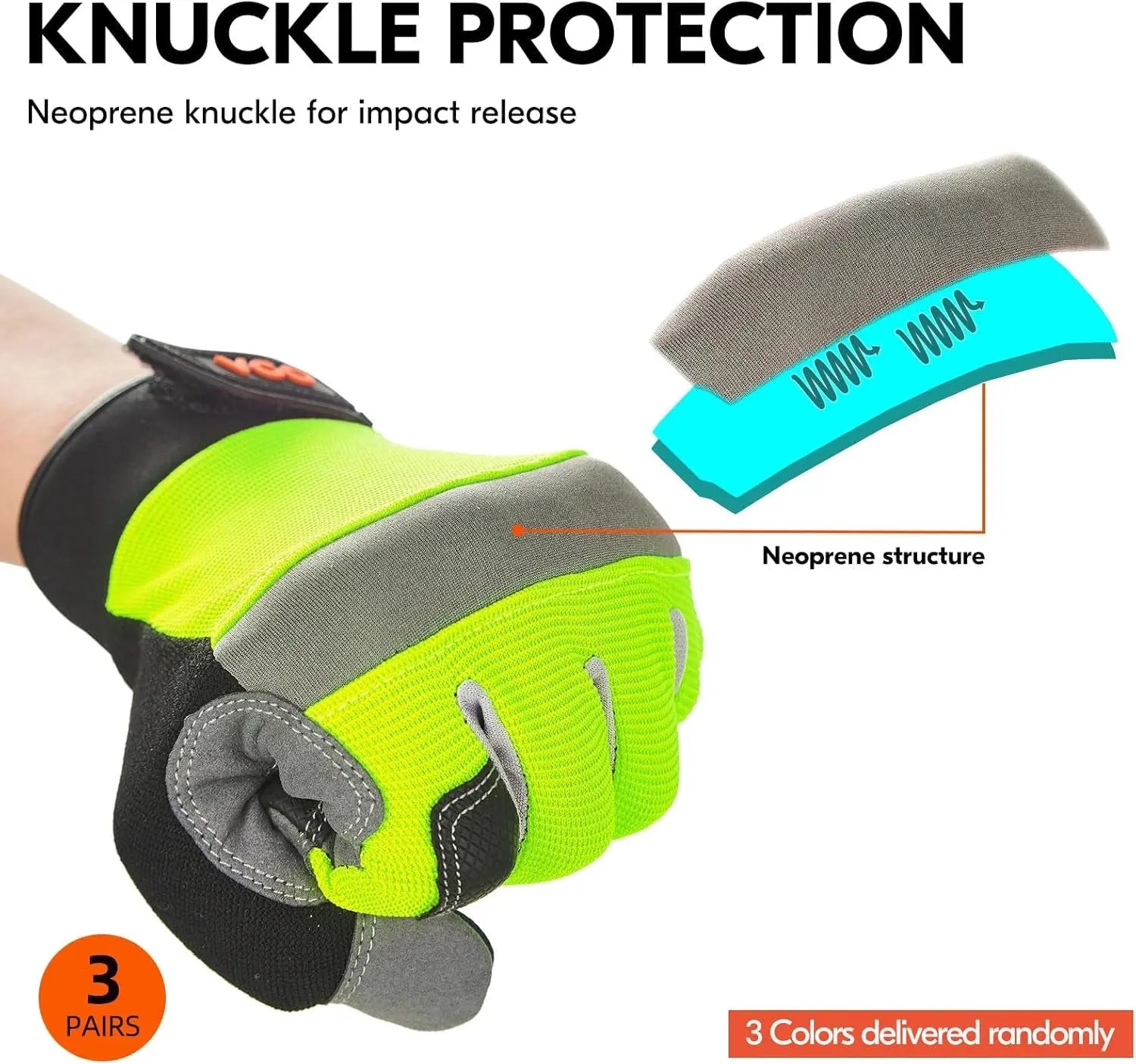 Safety Work Gloves,Builder Gloves,Gardening Gloves,Light Duty Mechanic Gloves(Sl7584)